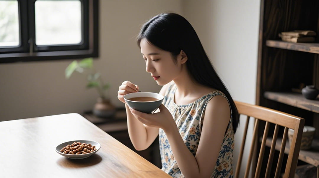 药应按时分次饮用避免不适