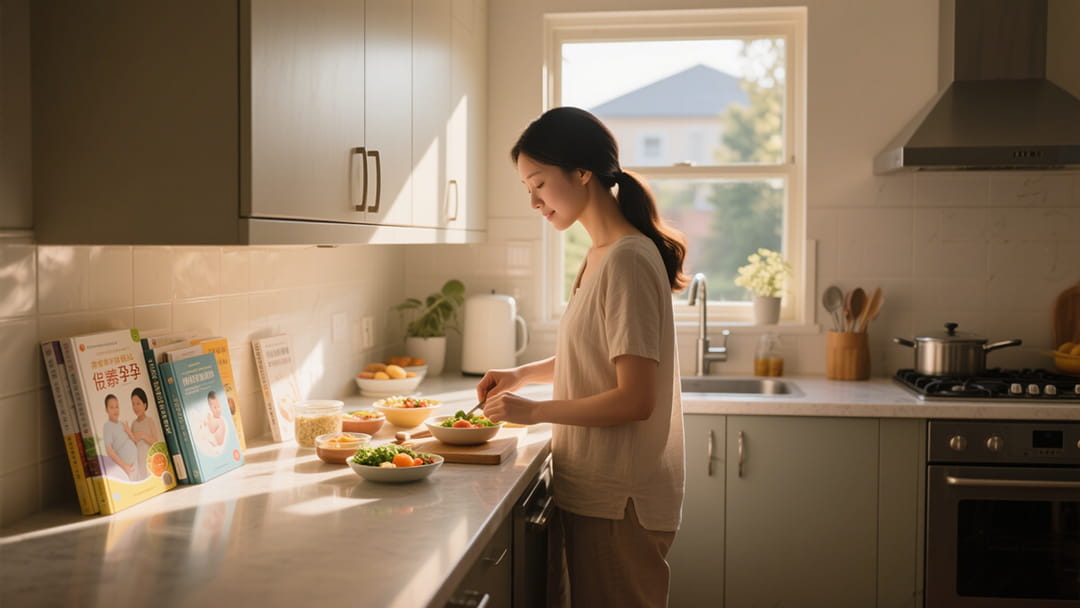 女性内分泌失调调理示意图