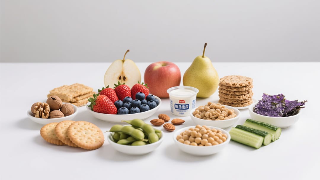 糖尿病患者健康零食组合展示