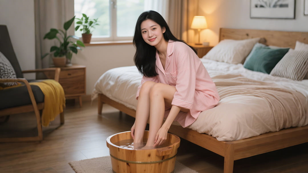 泡脚改善肾虚提升精神状态的日常习惯