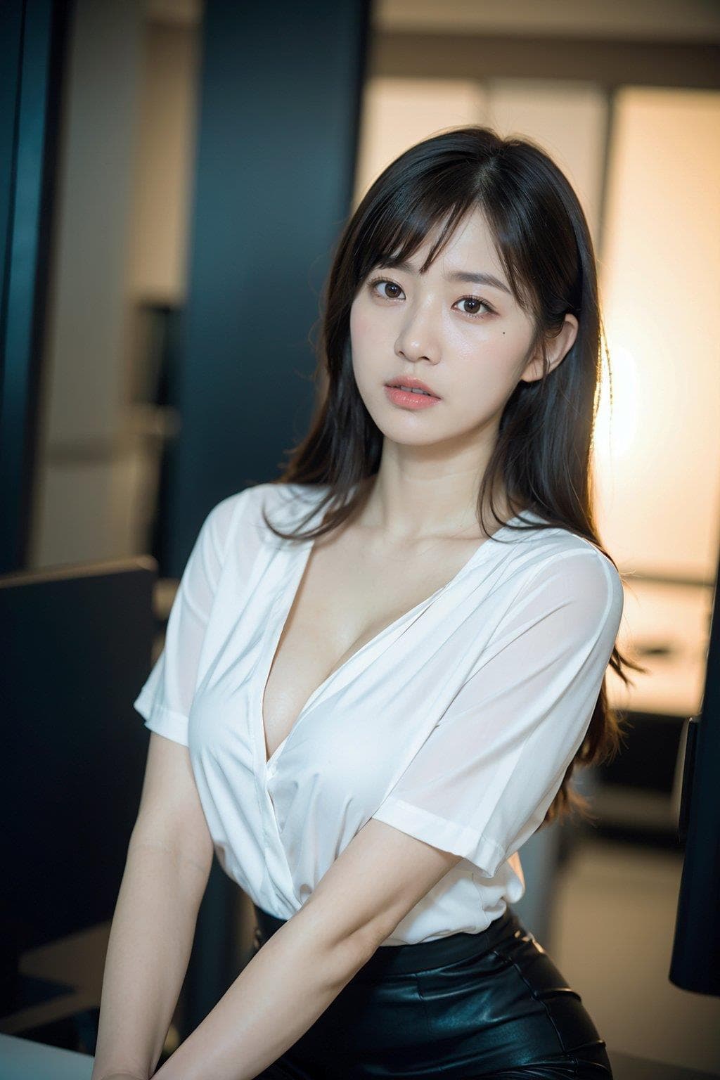 发丝与表情精妙融合