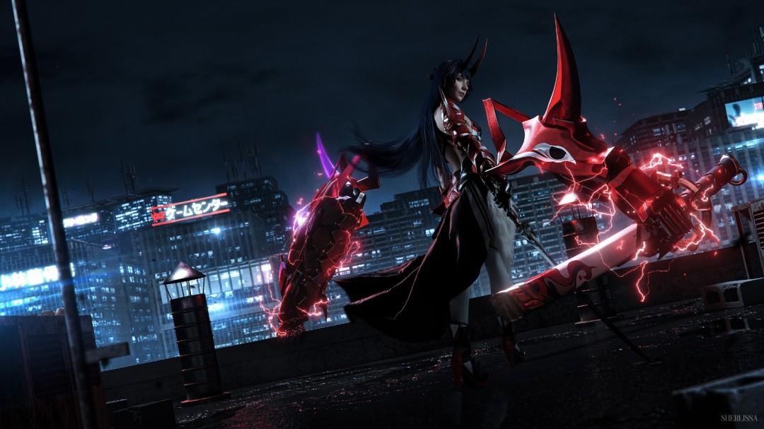 希里造型远景环境融合