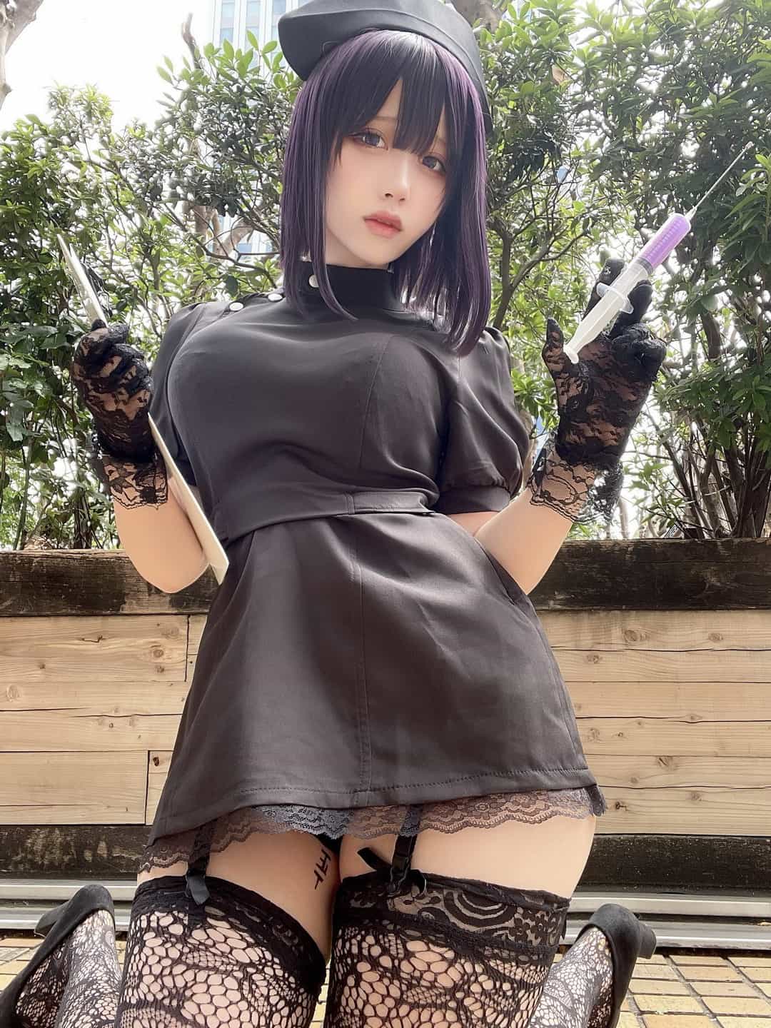 莱莎半身像道具展示