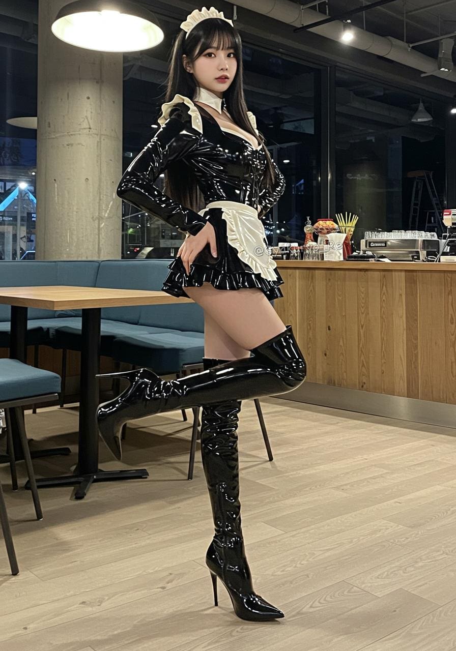 桌边坐姿尽显温柔气场