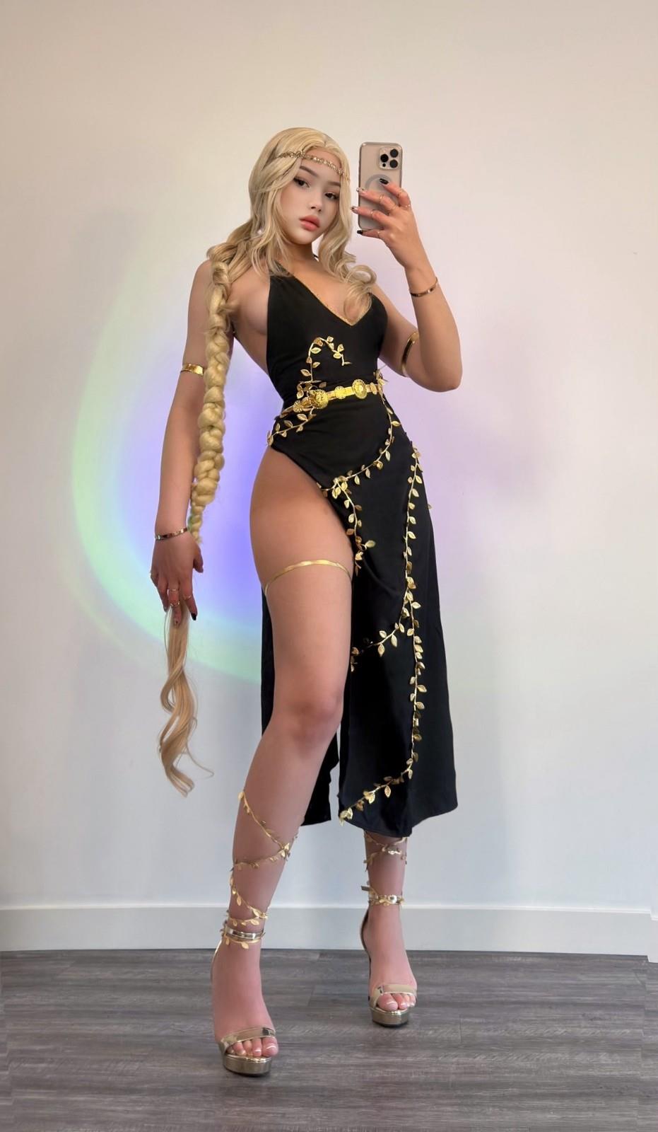 松鼠女Cosplay活泼可爱风格