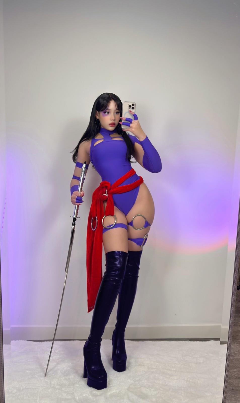 hanacutie希里Cos战斗场景