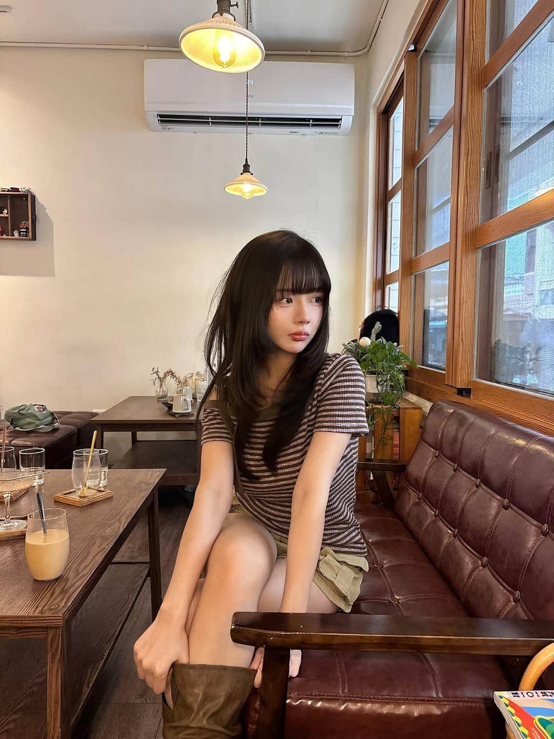 Winnie12225清纯侧脸特写清新可人