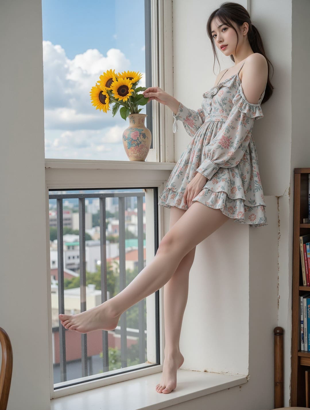 精致足部模型参考实拍图