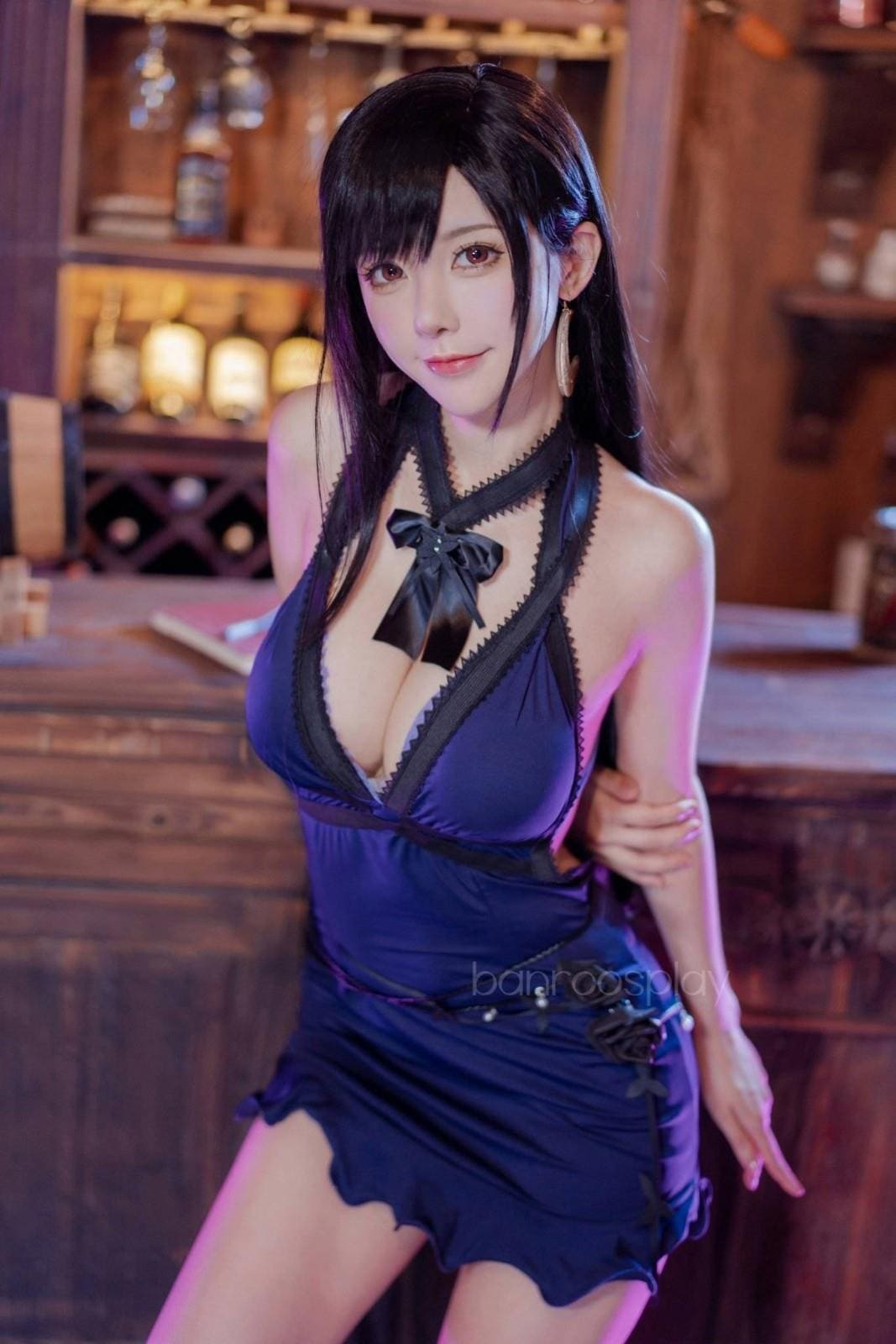 小黑猫Haruinu姿态性感写真