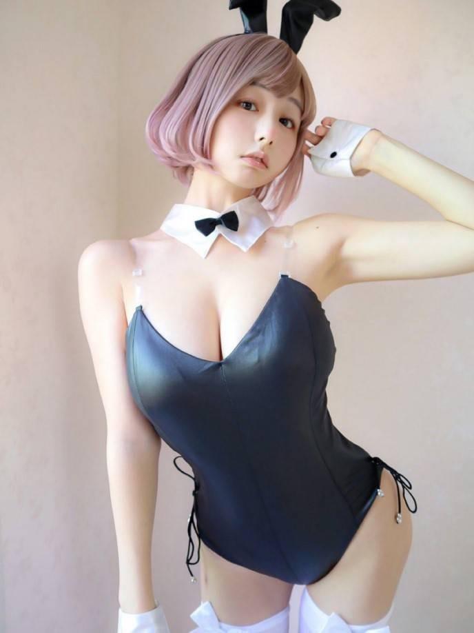 黑丝兔女郎性感写真 清新风格