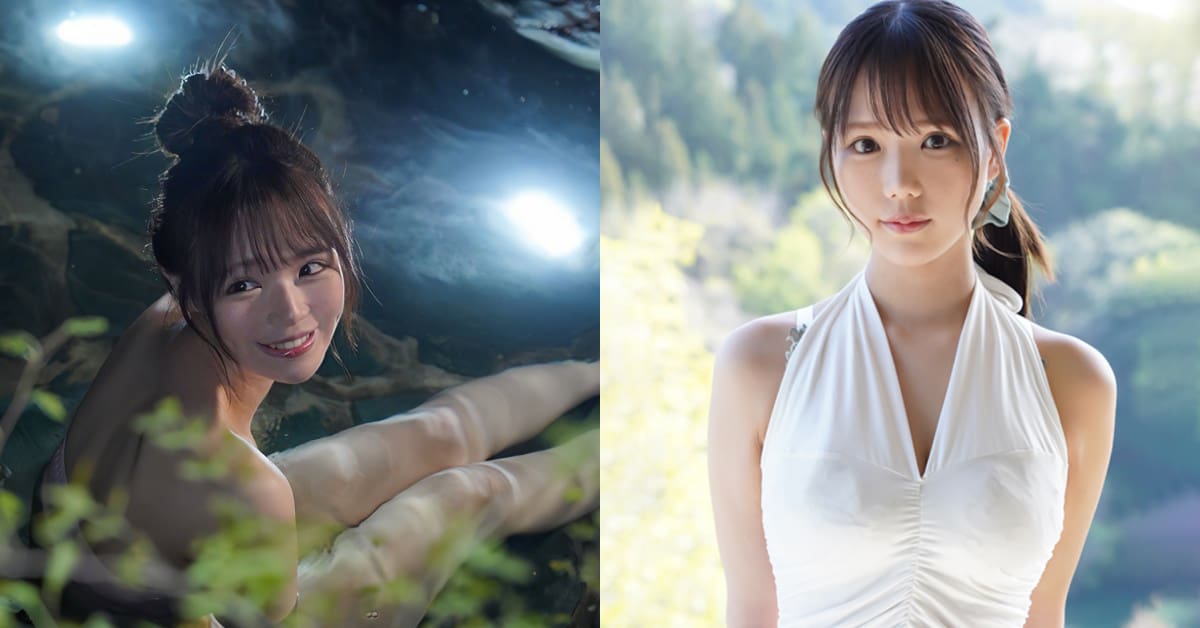 渡部穗乃身穿白色服装出镜，气质优雅迷人